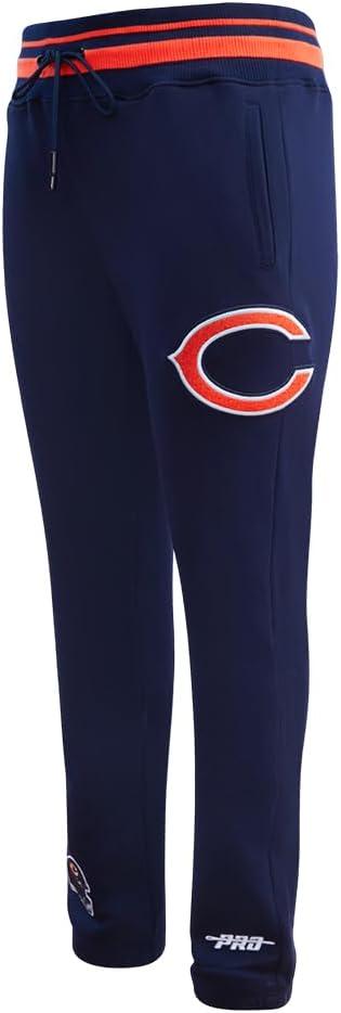 imagePro Standard Mens NFL Mash Up SweatpantMidnight NavyOrangeMidnight Navy