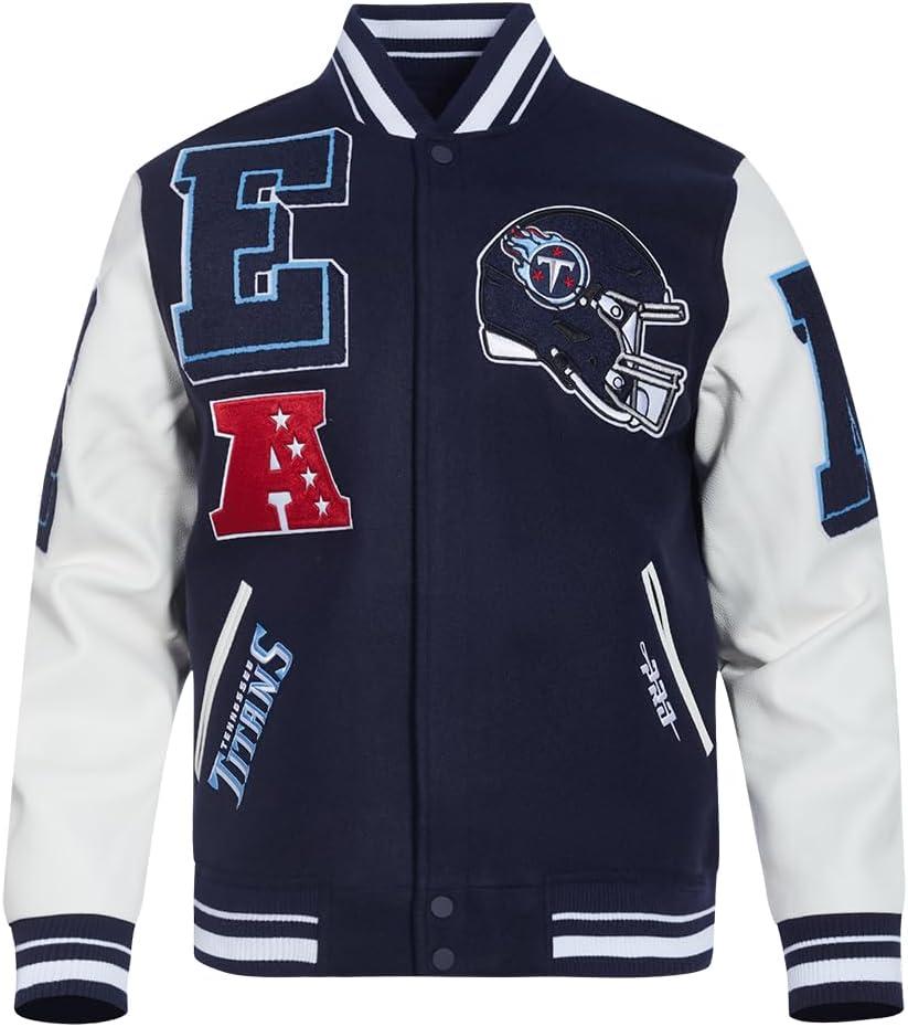 image:imagePro Standard Mens NFL Mash Up Varsity JacketBlue