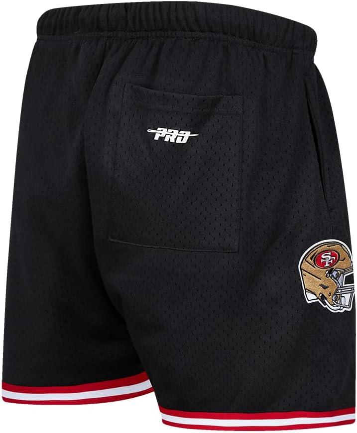 imagePro Standard Mens NFL Mesh ShortBlackRed