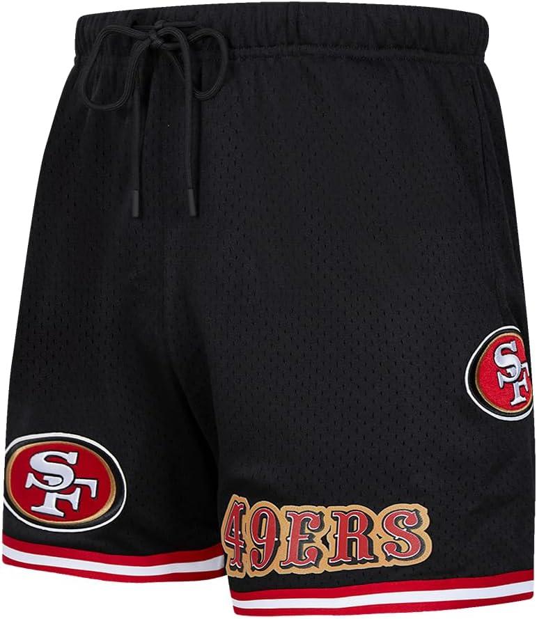 imagePro Standard Mens NFL Mesh ShortBlackRed