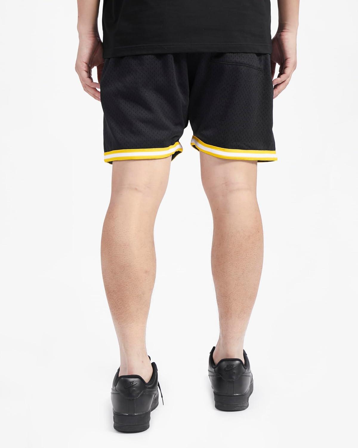 imagePro Standard Mens NFL Mesh ShortBlackYellow
