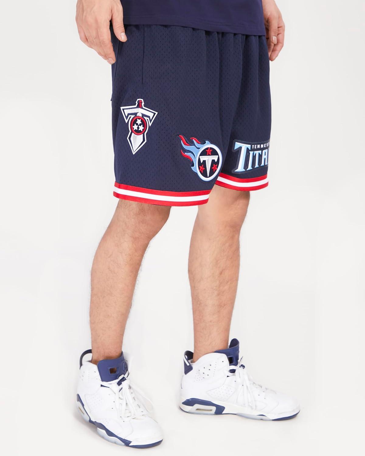 imagePro Standard Mens NFL Mesh ShortMidnight NavyRed