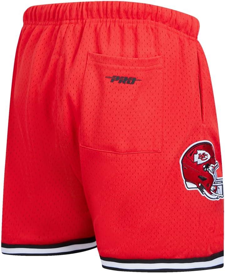 imagePro Standard Mens NFL Mesh ShortRedBlack