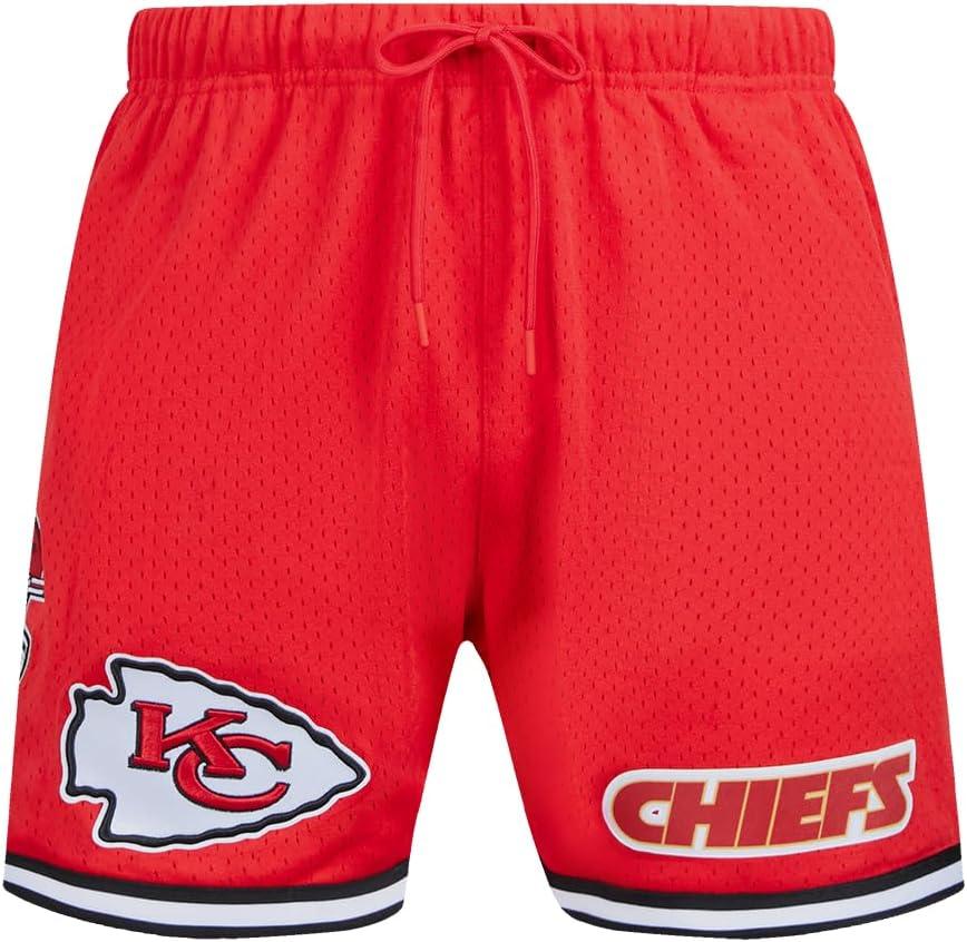 imagePro Standard Mens NFL Mesh ShortRedBlack