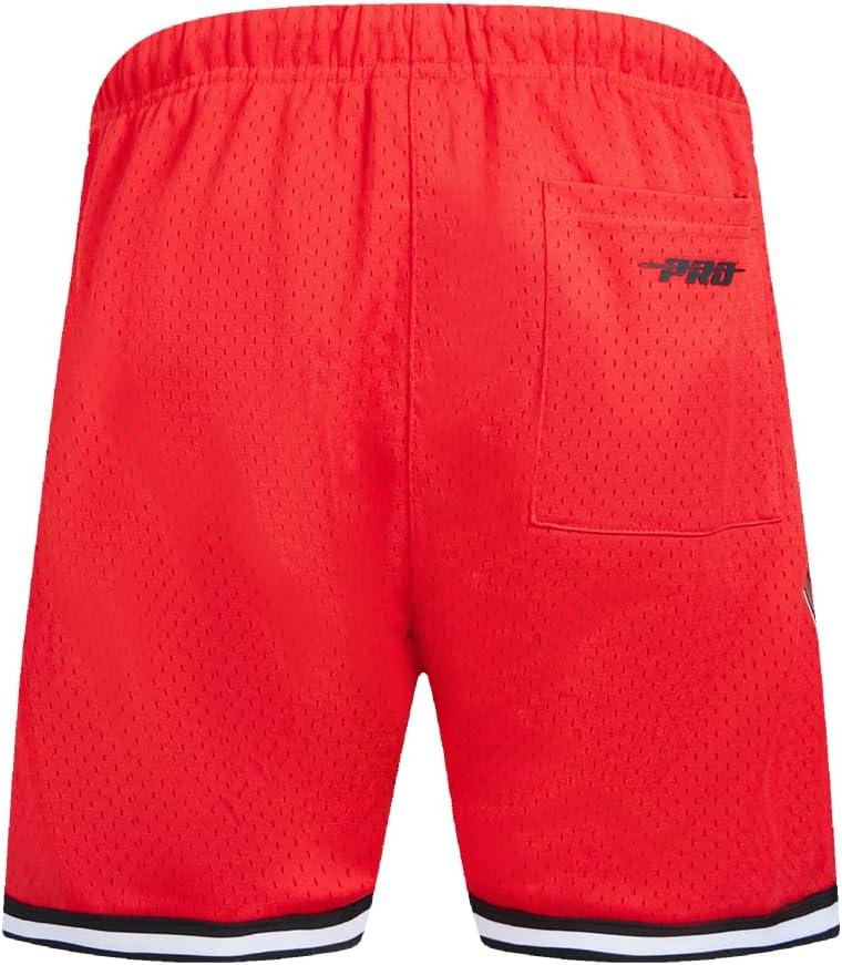 imagePro Standard Mens NFL Mesh ShortRedBlack
