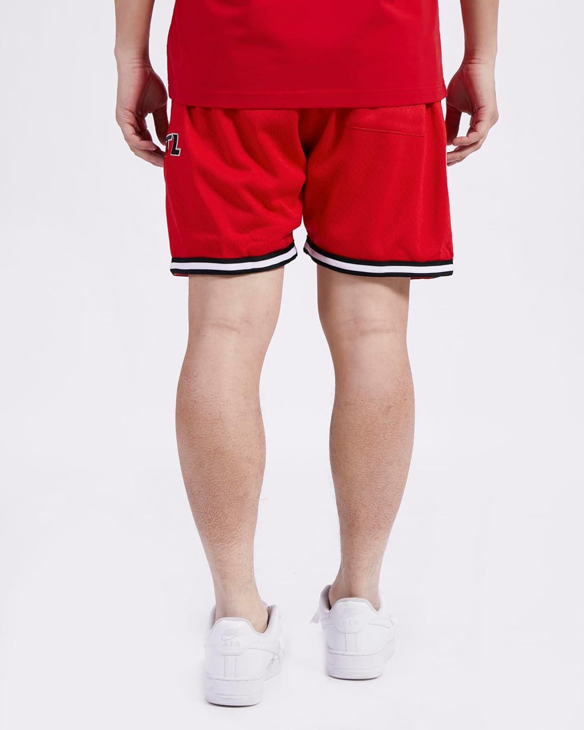 imagePro Standard Mens NFL Mesh ShortRedBlack