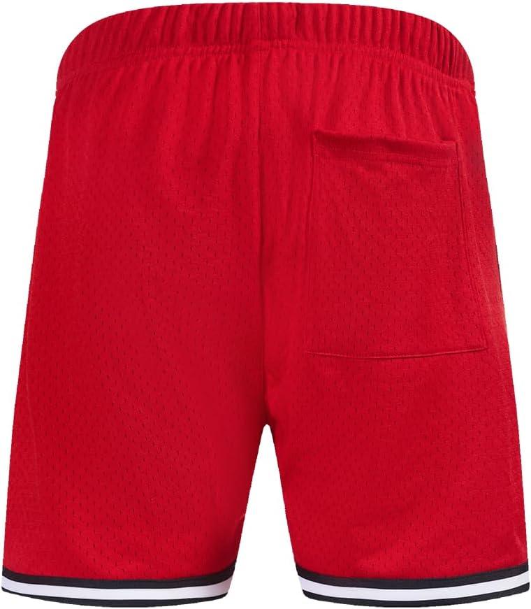 imagePro Standard Mens NFL Mesh ShortRedBlack