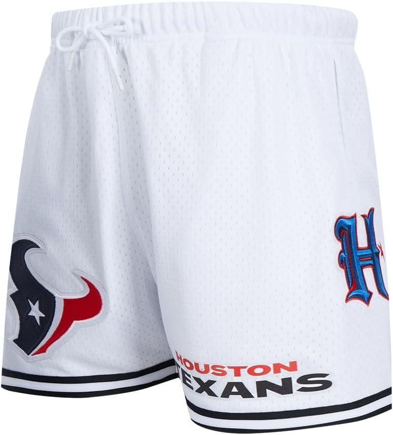 imagePro Standard Mens NFL Mesh ShortWhiteBlackWhite