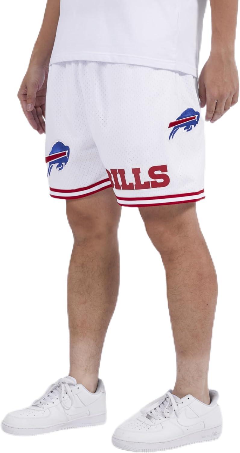 imagePro Standard Mens NFL Mesh ShortWhiteRed