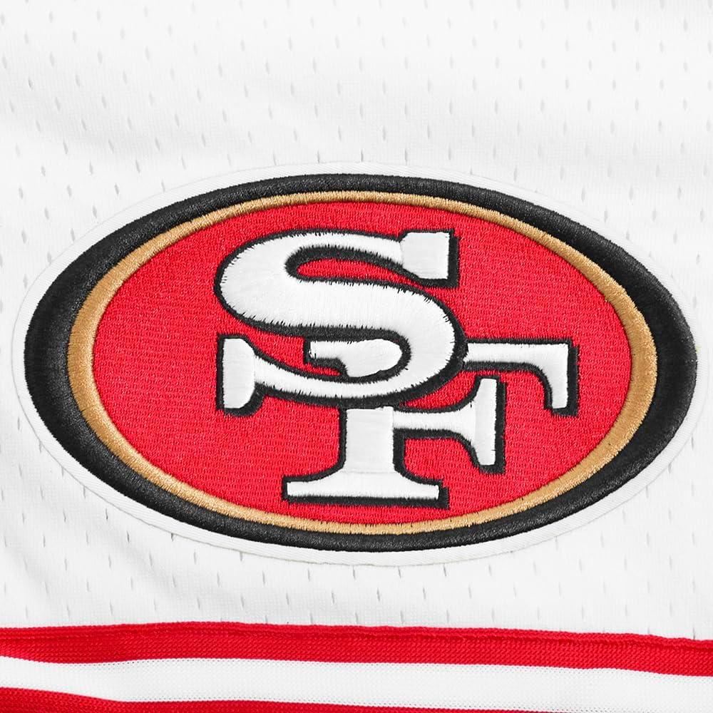 imagePro Standard Mens NFL Mesh ShortWhiteRed