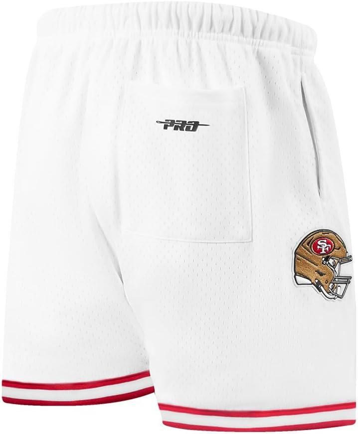 imagePro Standard Mens NFL Mesh ShortWhiteRed