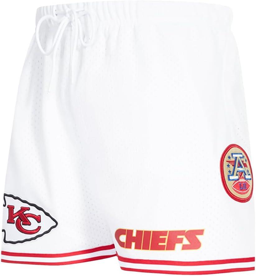 imagePro Standard Mens NFL Mesh ShortWhiteRed