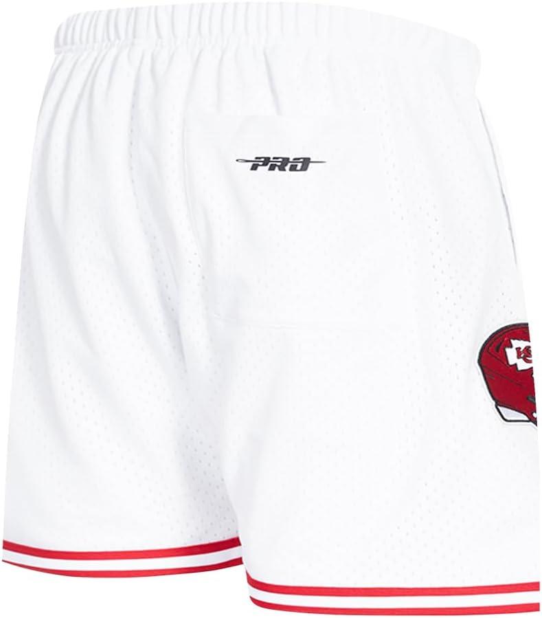 imagePro Standard Mens NFL Mesh ShortWhiteRed