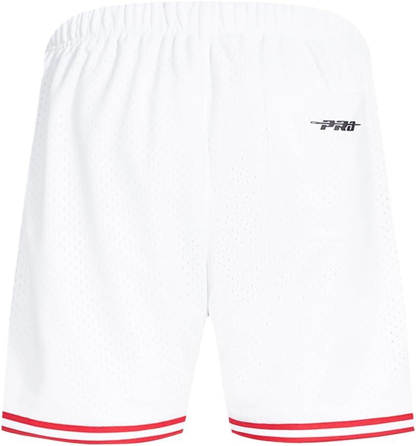 imagePro Standard Mens NFL Mesh ShortWhiteRed
