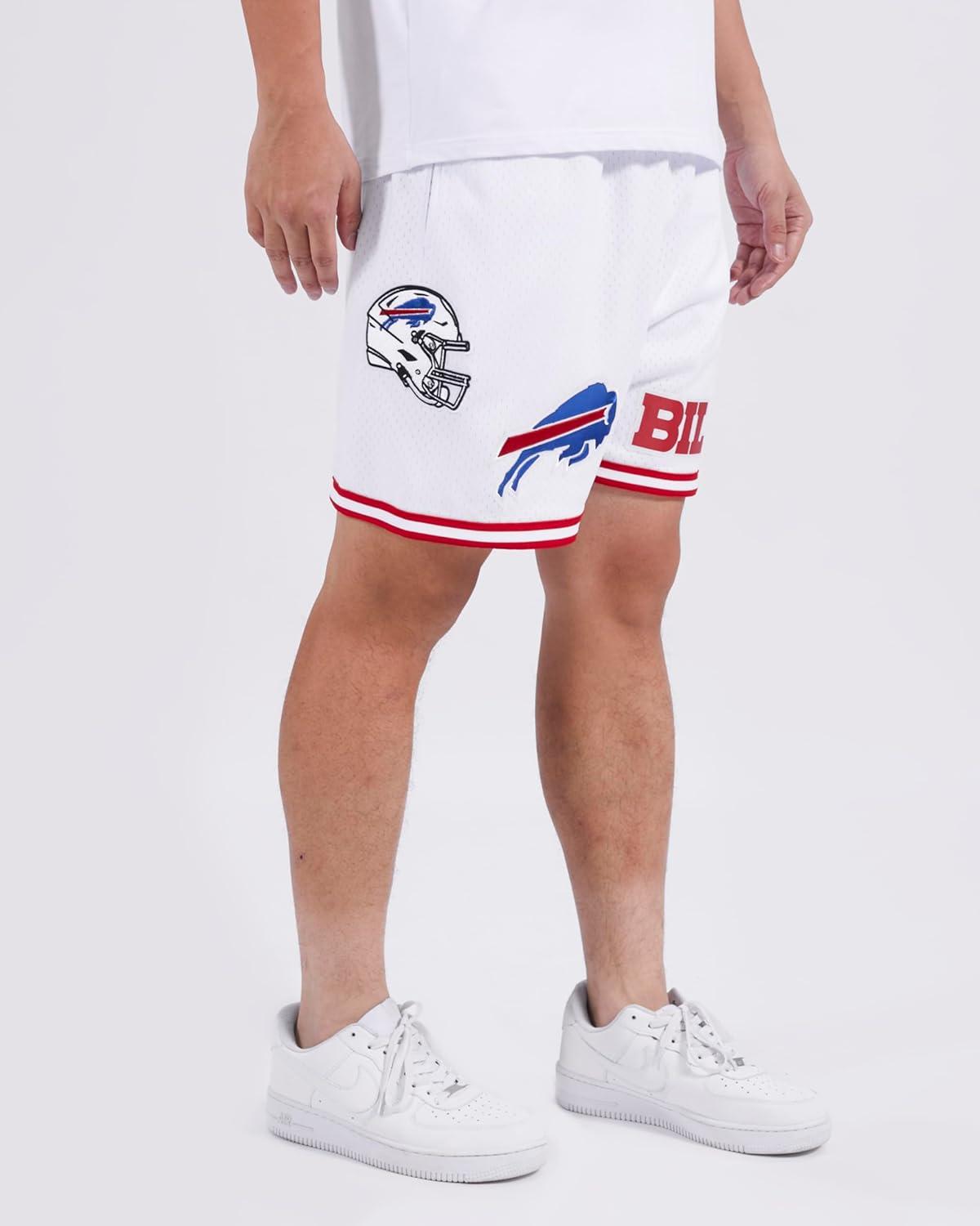 imagePro Standard Mens NFL Mesh ShortWhiteRed