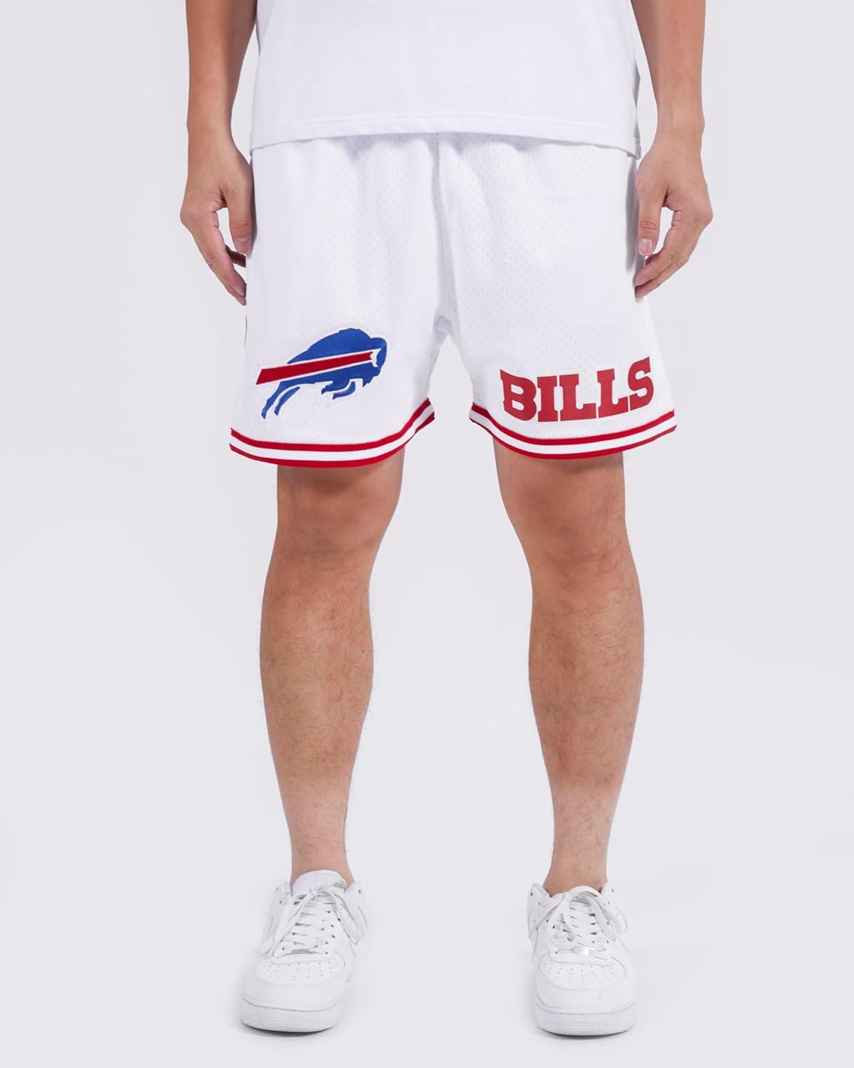 imagePro Standard Mens NFL Mesh ShortWhiteRed