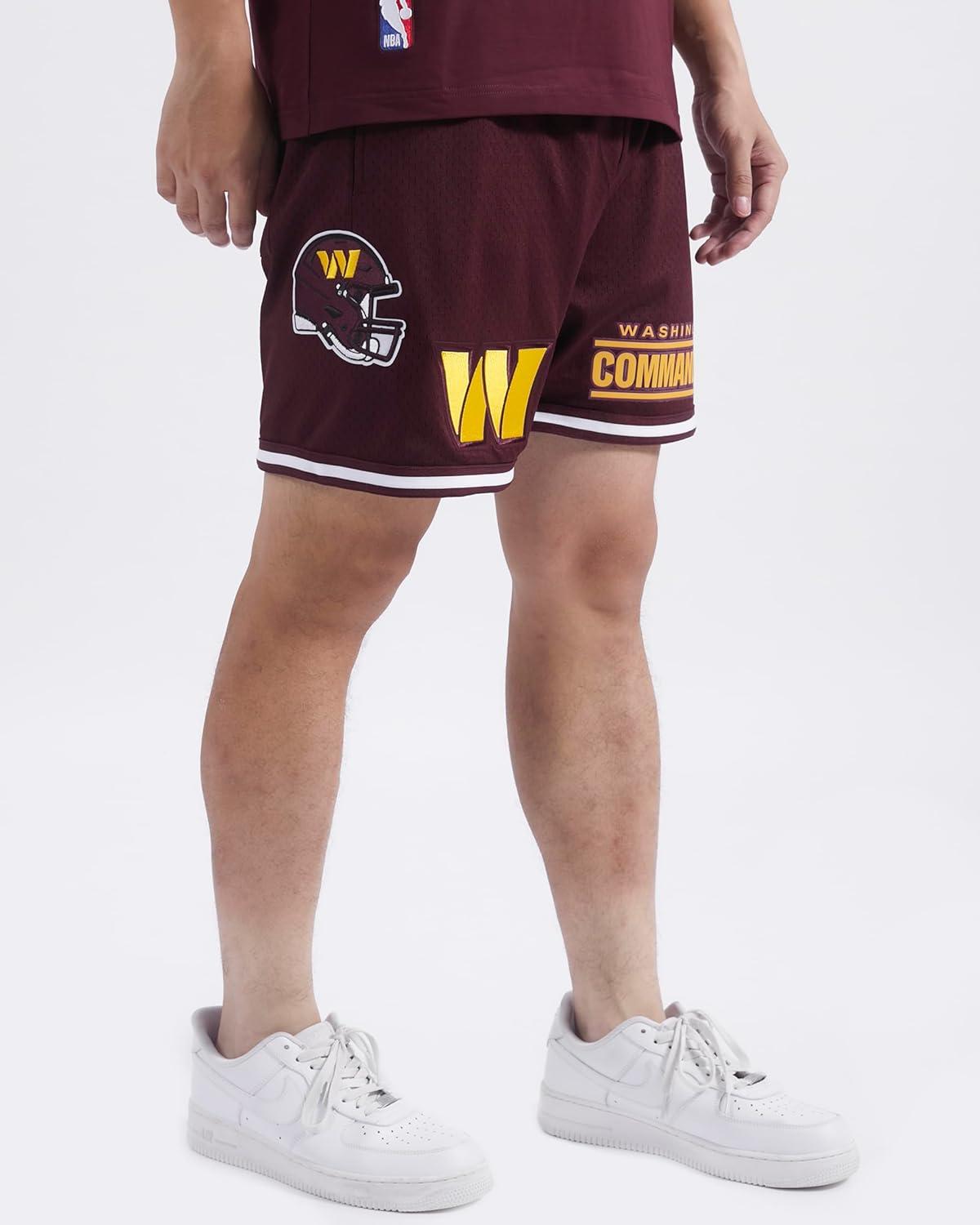 imagePro Standard Mens NFL Mesh ShortWine