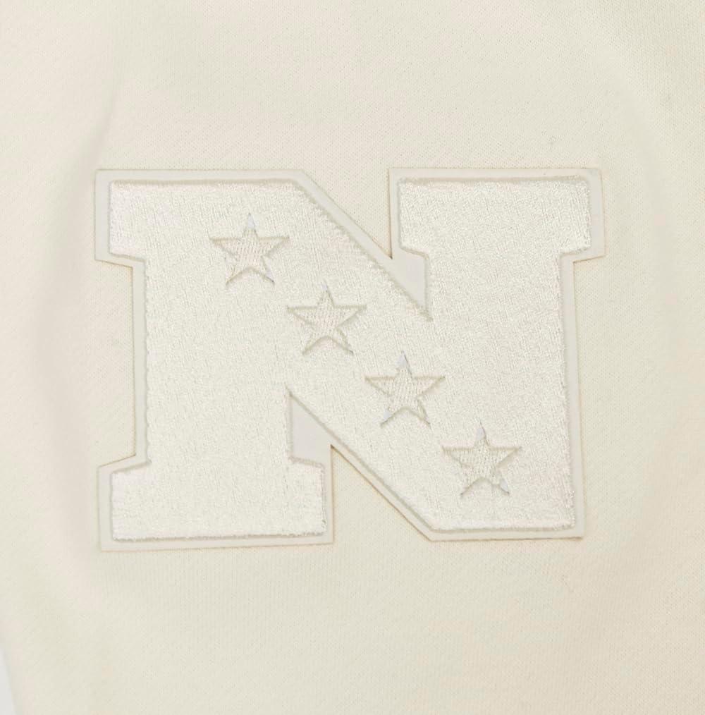 imagePro Standard Mens NFL Neutral Fleece Crewneck SweatshirtEggshell