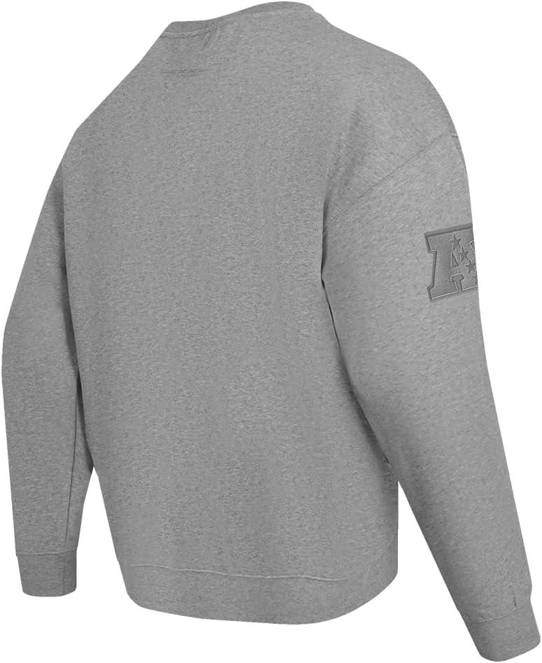 imagePro Standard Mens NFL Neutral Fleece Crewneck SweatshirtGrey