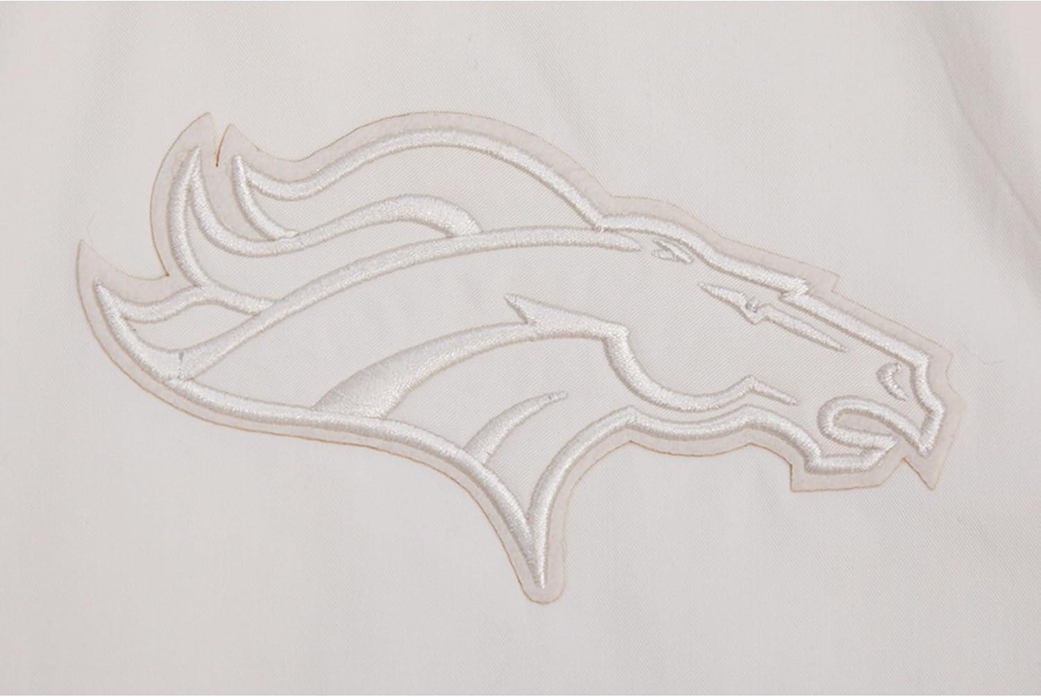 imagePro Standard Mens NFL Neutral Twill JacketDenver Broncos Cream