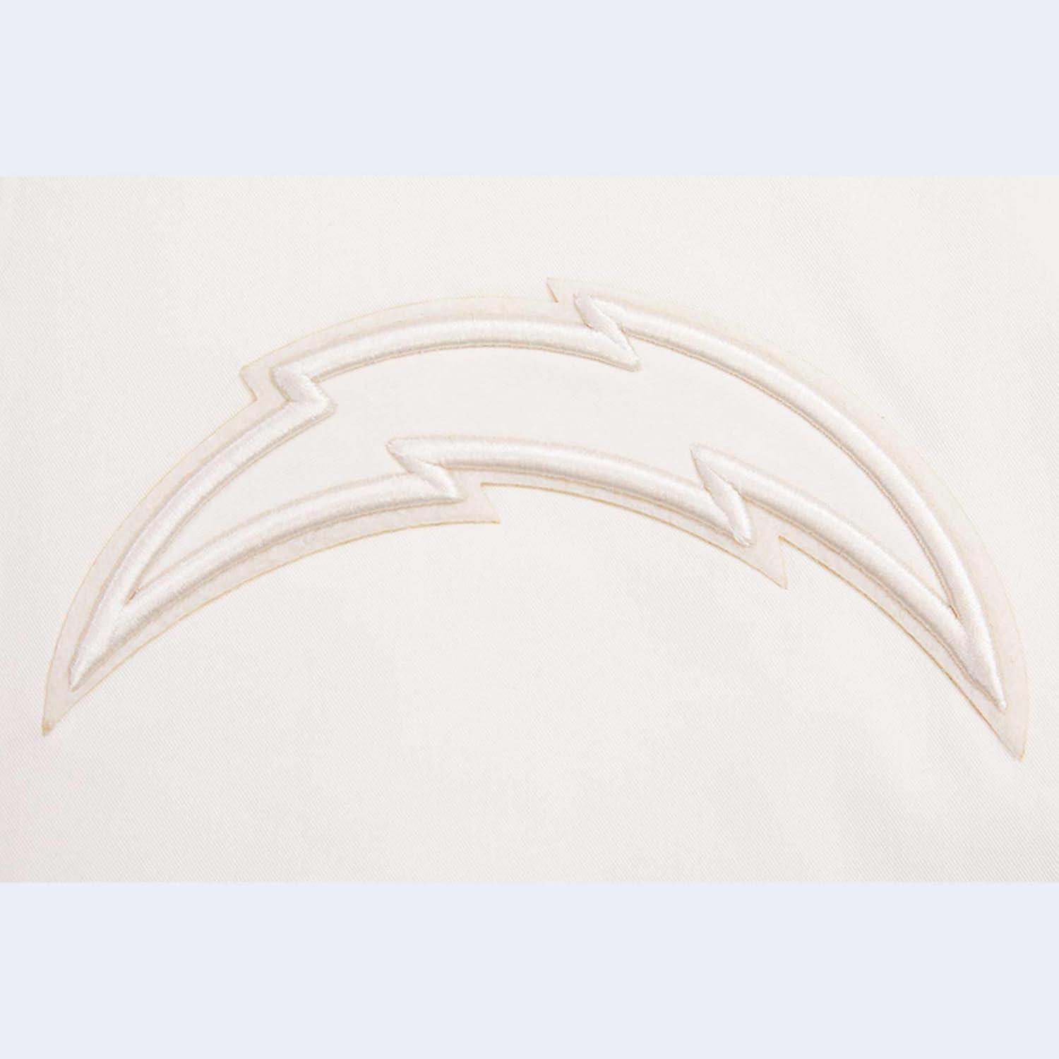 imagePro Standard Mens NFL Neutral Twill JacketLos Angeles Chargers Cream