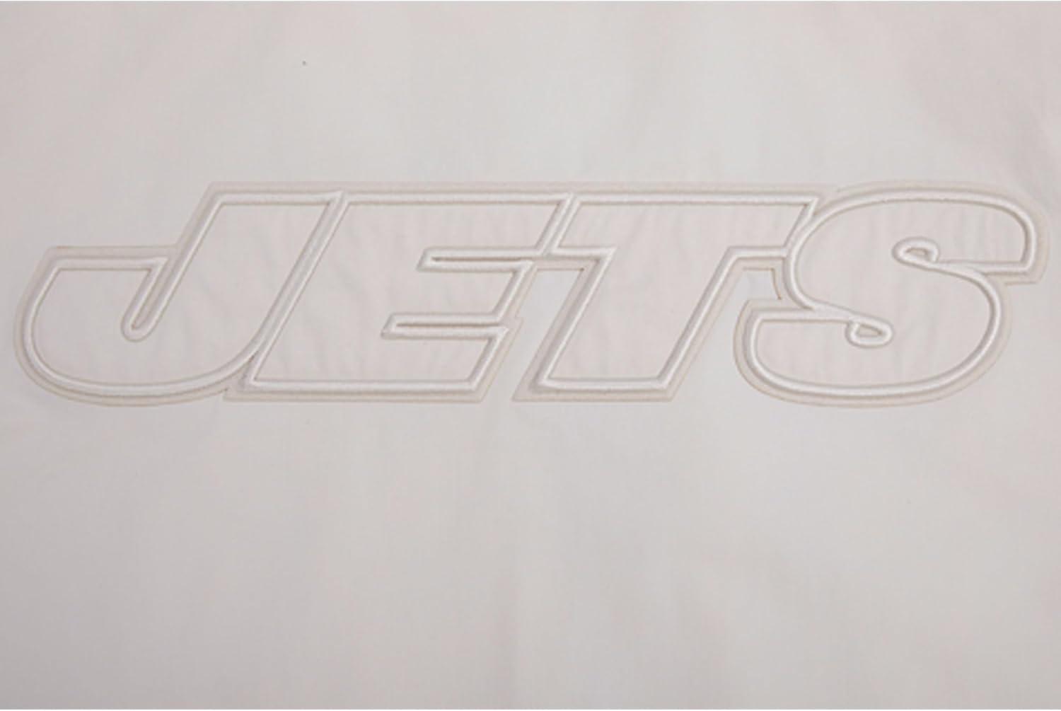 imagePro Standard Mens NFL Neutral Twill JacketNew York Jets Cream