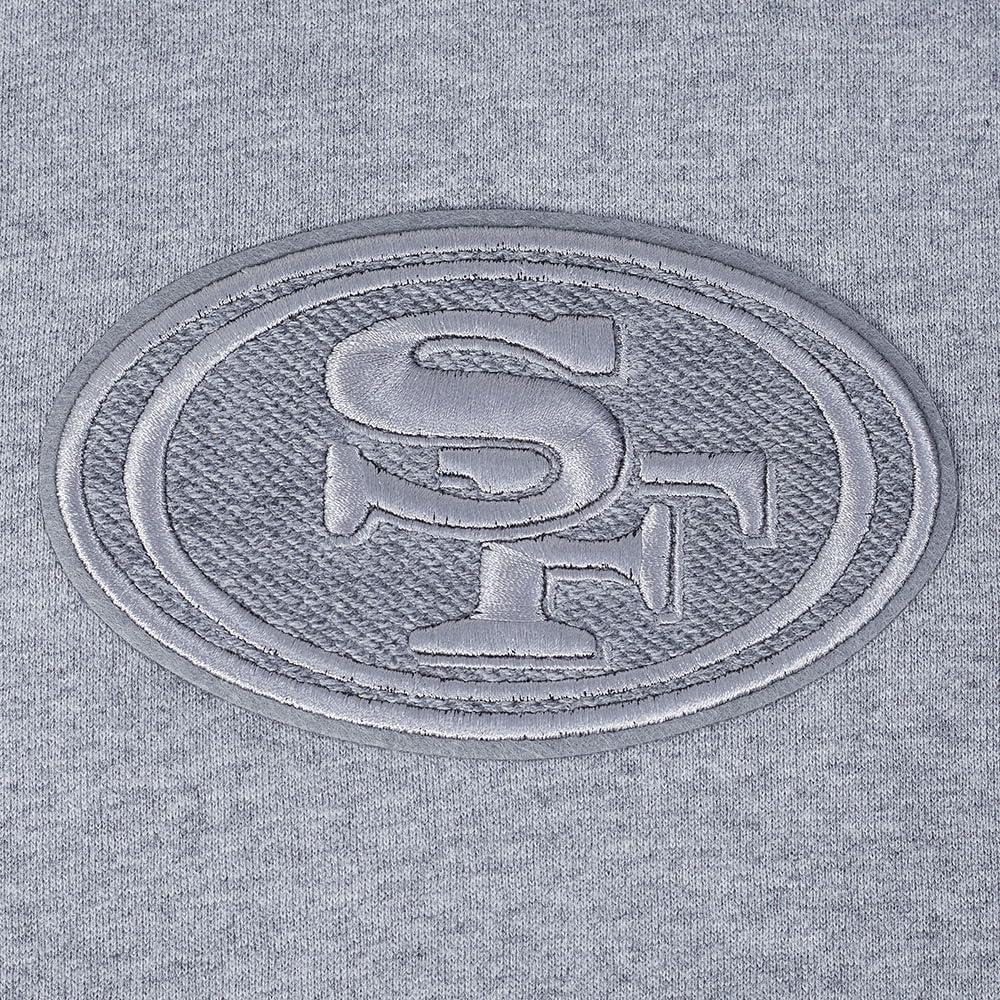 imagePro Standard Mens NFL Reverse French Terry Brushed Back French Terry Pull Over HoodieGrey