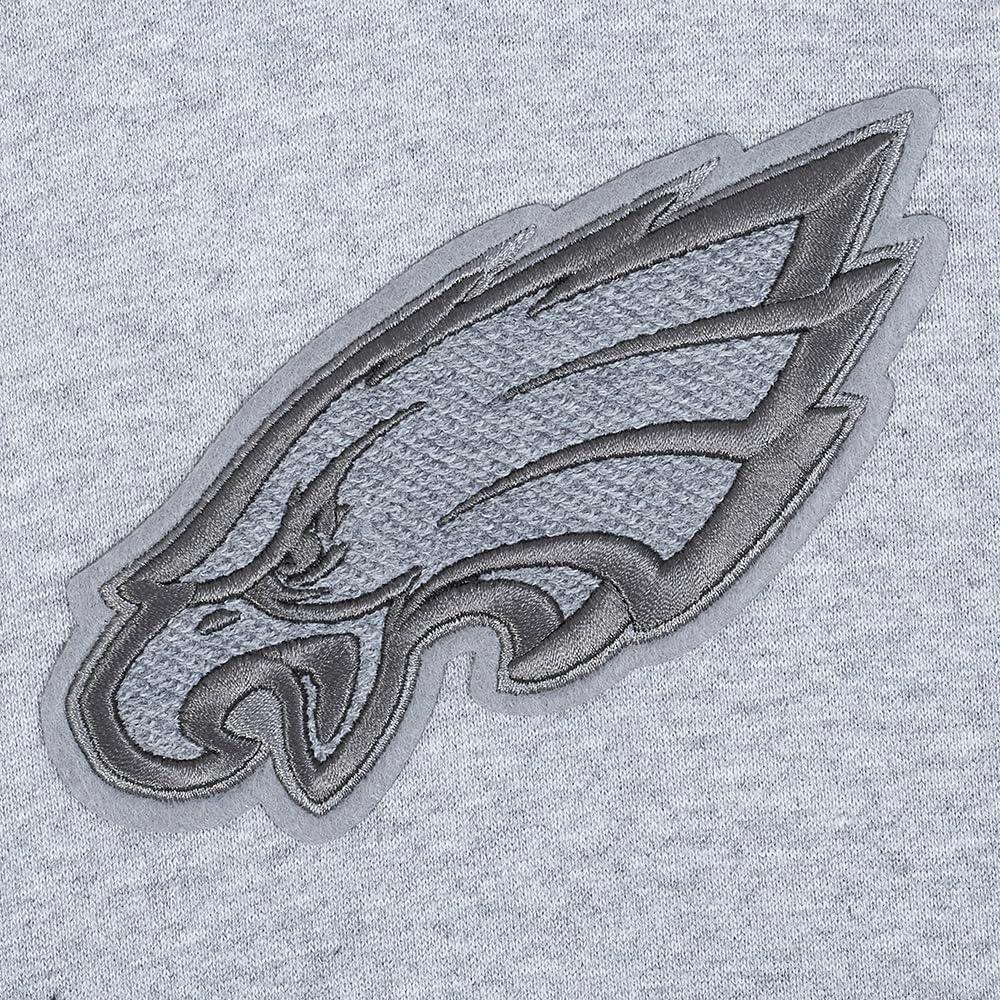 imagePro Standard Mens NFL Reverse French Terry Brushed Back French Terry Pull Over HoodieGrey