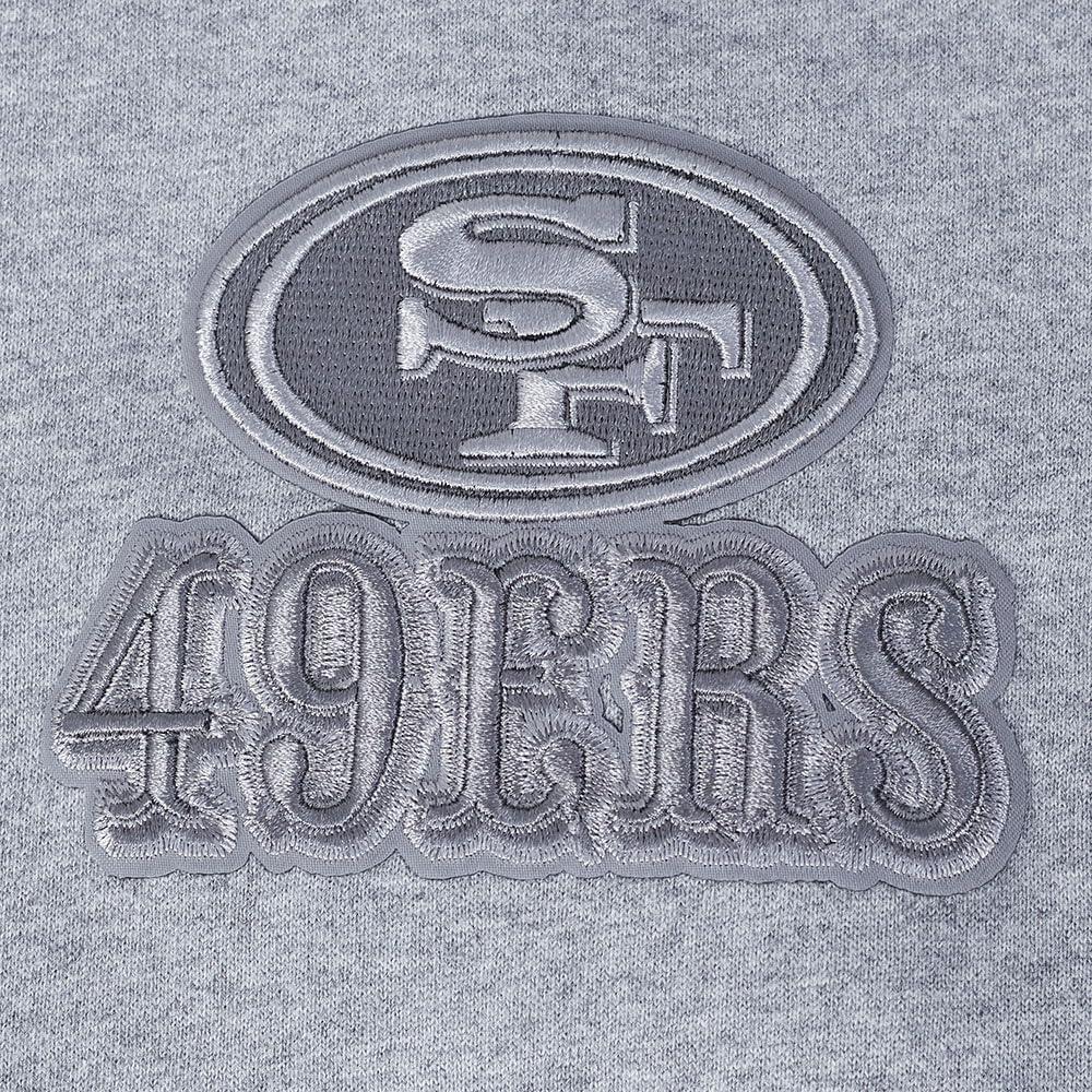 imagePro Standard Mens NFL Reverse French Terry Brushed Back French Terry Pull Over HoodieGrey