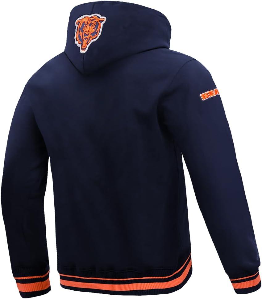 image:imagePro Standard Mens NFL Script Tail Brushed Back French Terry Pull Over HoodieBlue