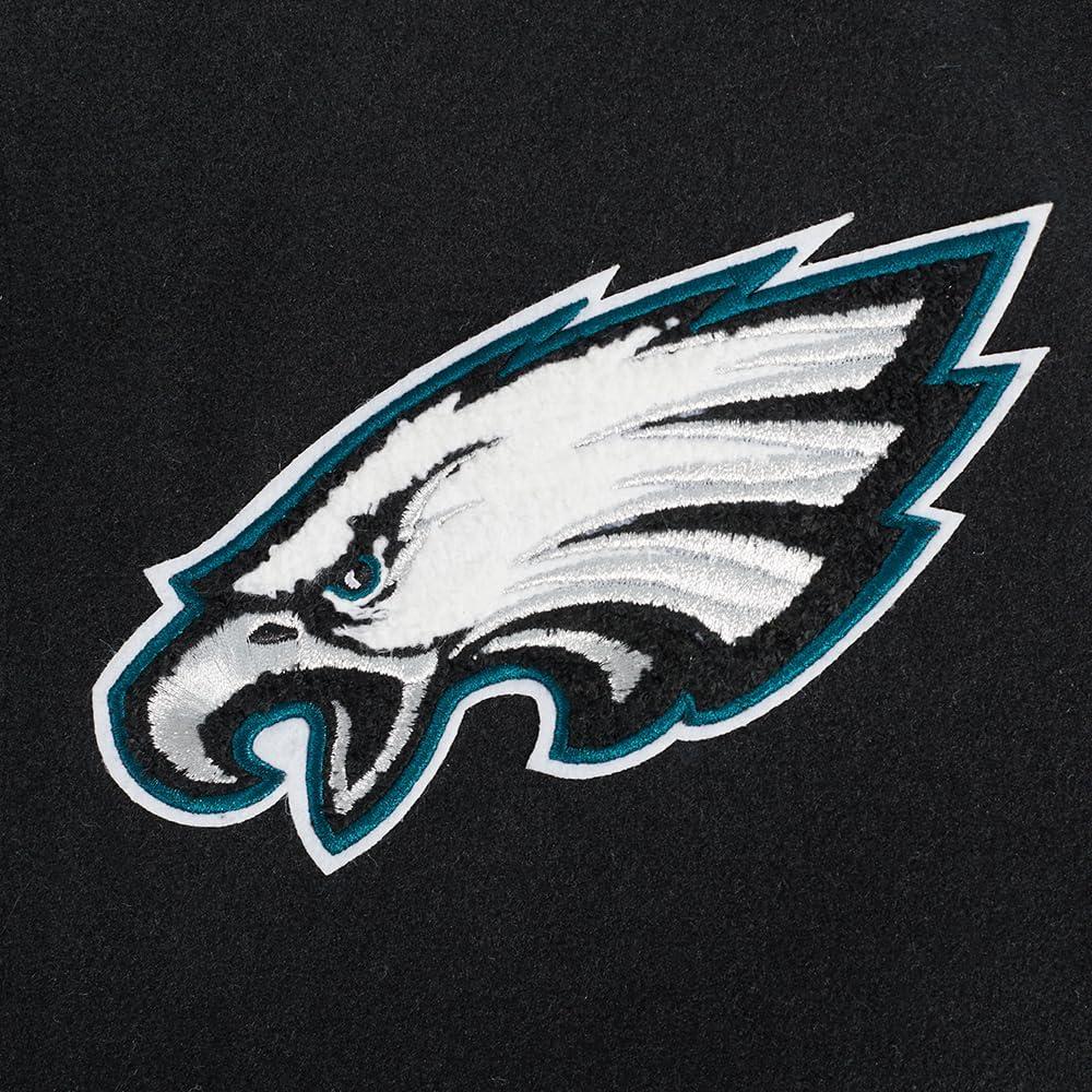 imagePro Standard Mens NFL Script Tail Varsity JacketBlack