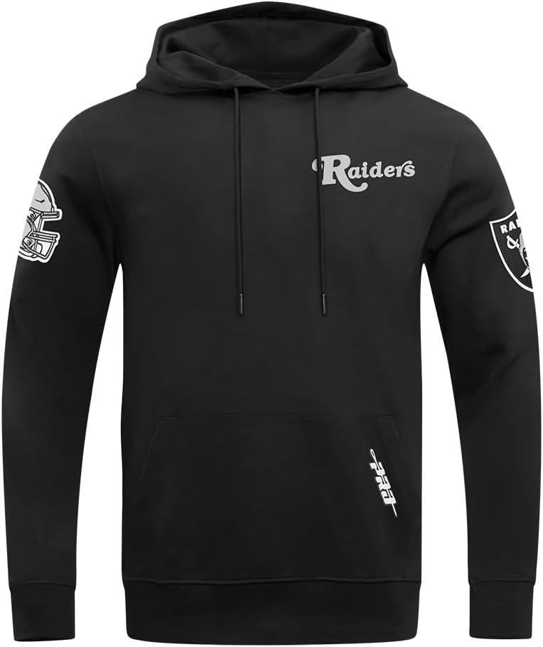 imagePro Standard Mens NFL Souvenir Brushed Back French Terry Pull Over HoodieBlack