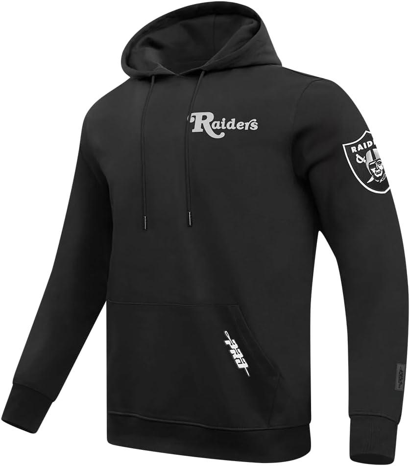 imagePro Standard Mens NFL Souvenir Brushed Back French Terry Pull Over HoodieBlack