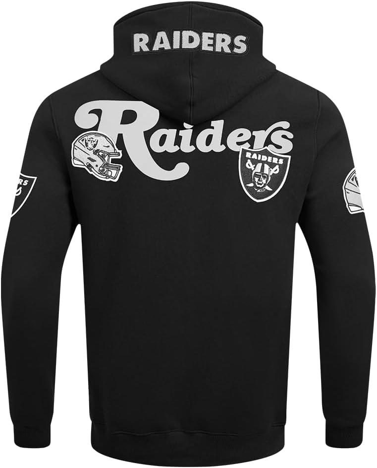 imagePro Standard Mens NFL Souvenir Brushed Back French Terry Pull Over HoodieBlack