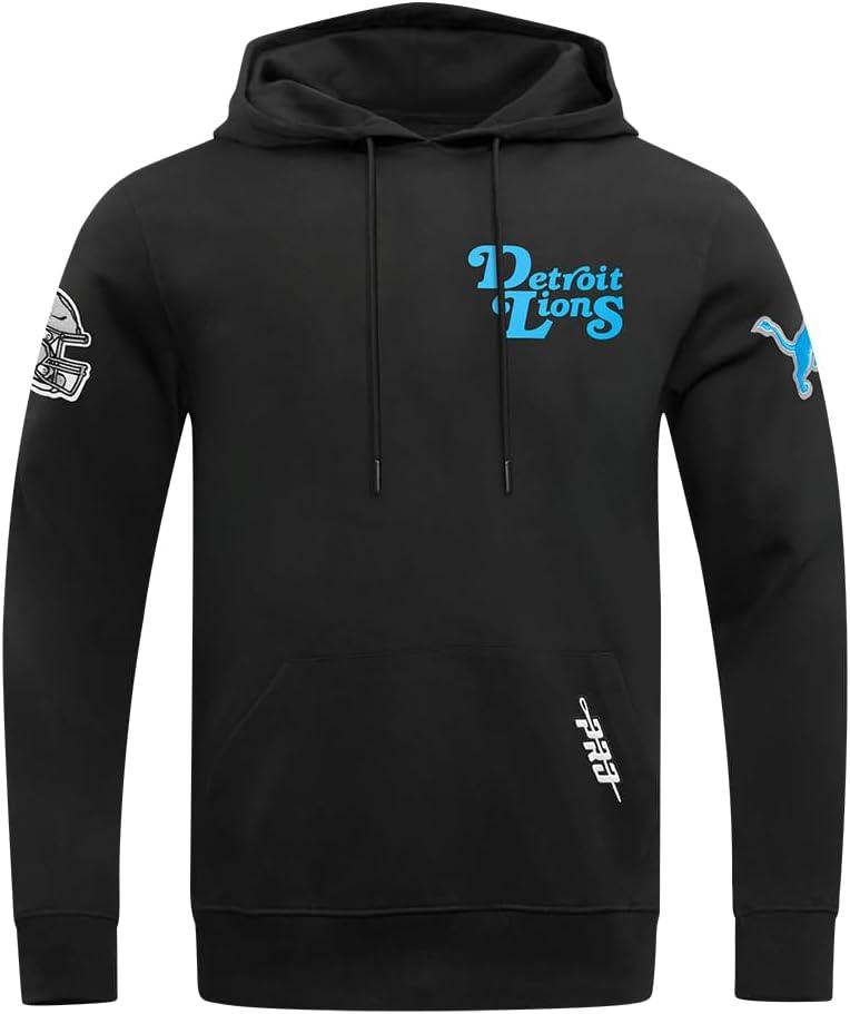 imagePro Standard Mens NFL Souvenir Brushed Back French Terry Pull Over HoodieBlack