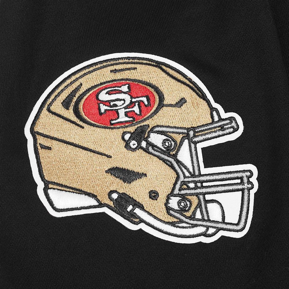 imagePro Standard Mens NFL Souvenir Brushed Back French Terry Pull Over HoodieBlack