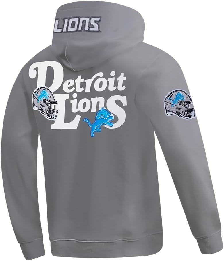 imagePro Standard Mens NFL Souvenir Brushed Back French Terry Pull Over HoodieGrey