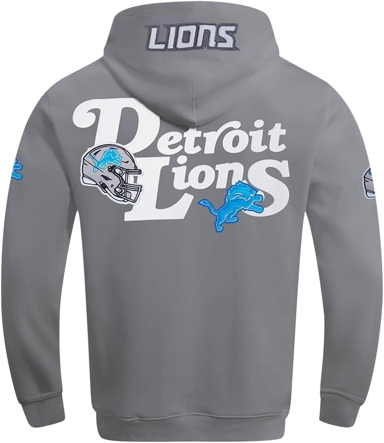 imagePro Standard Mens NFL Souvenir Brushed Back French Terry Pull Over HoodieGrey