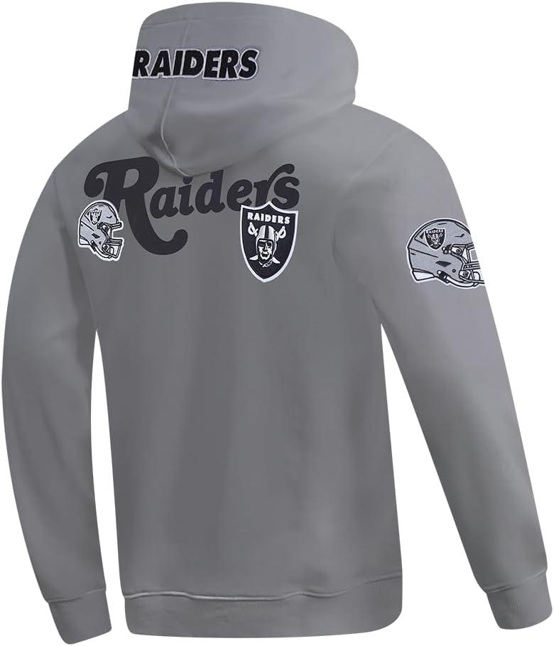 imagePro Standard Mens NFL Souvenir Brushed Back French Terry Pull Over HoodieGrey