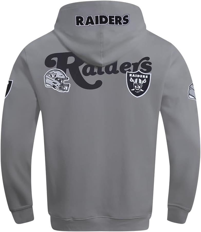 imagePro Standard Mens NFL Souvenir Brushed Back French Terry Pull Over HoodieGrey