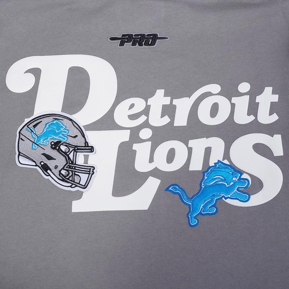 imagePro Standard Mens NFL Souvenir Brushed Back French Terry Pull Over HoodieGrey