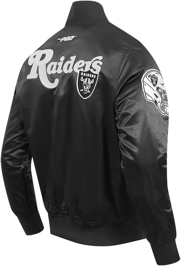 imagePro Standard Mens NFL Souvenir Satin JacketBlack