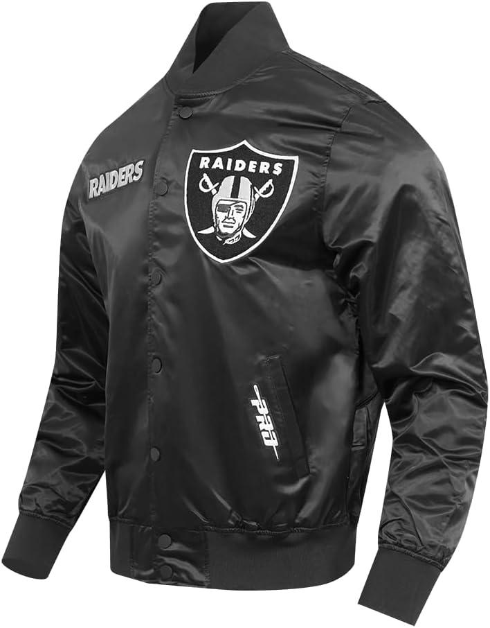 imagePro Standard Mens NFL Souvenir Satin JacketBlack