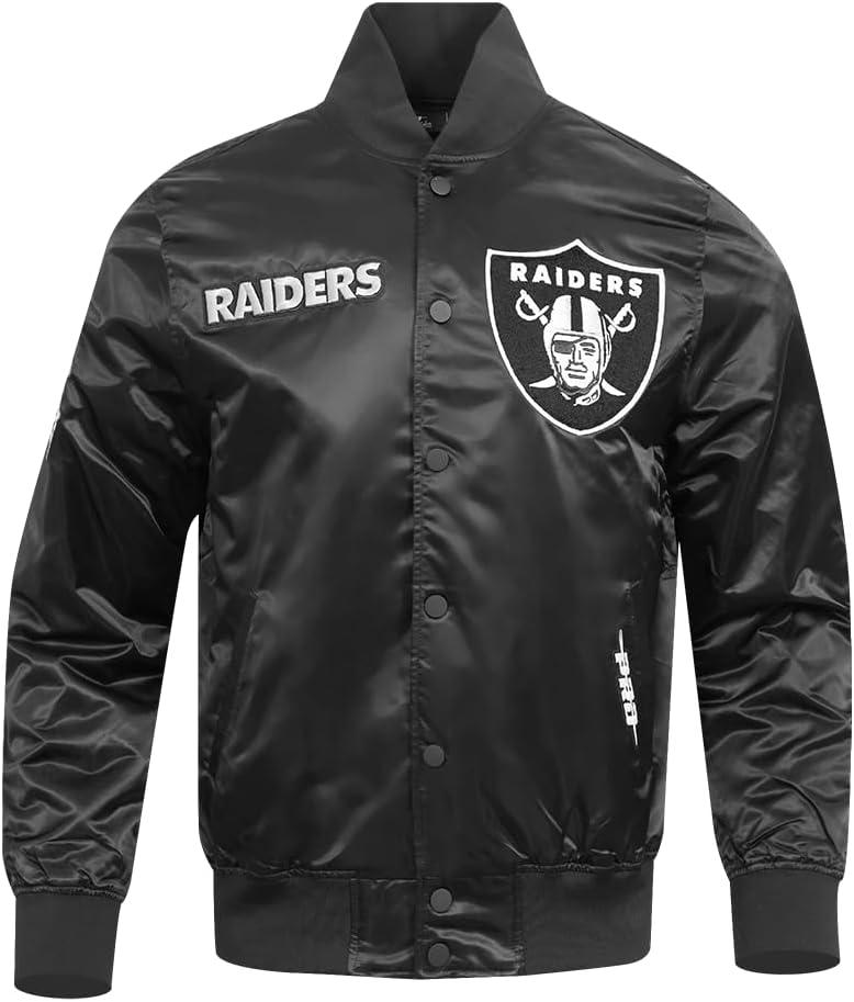 imagePro Standard Mens NFL Souvenir Satin JacketBlack