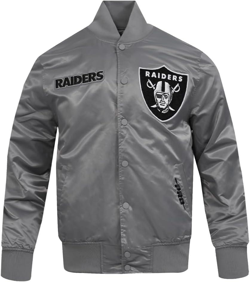 imagePro Standard Mens NFL Souvenir Satin JacketGrey