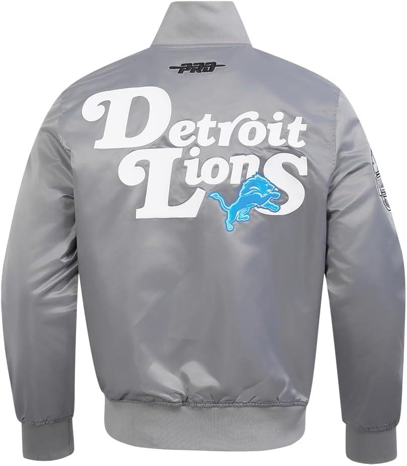 imagePro Standard Mens NFL Souvenir Satin JacketGrey