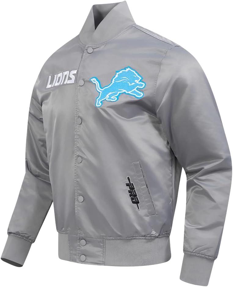 imagePro Standard Mens NFL Souvenir Satin JacketGrey