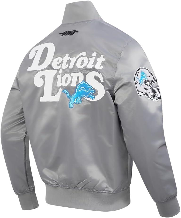 imagePro Standard Mens NFL Souvenir Satin JacketGrey