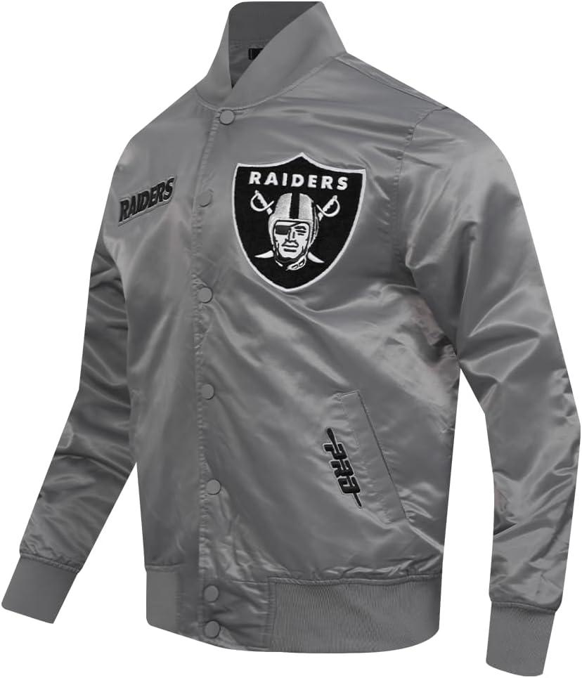imagePro Standard Mens NFL Souvenir Satin JacketGrey