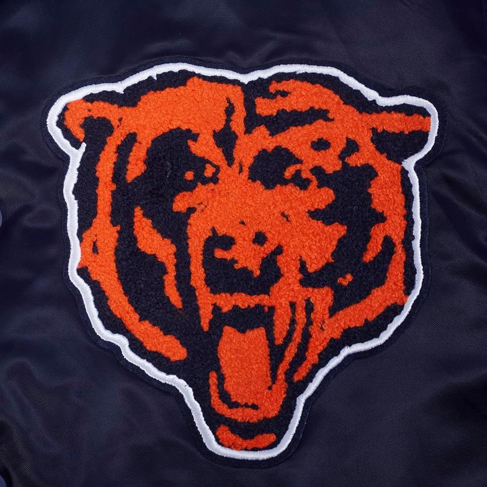 imagePro Standard Mens NFL Souvenir Satin JacketNavy